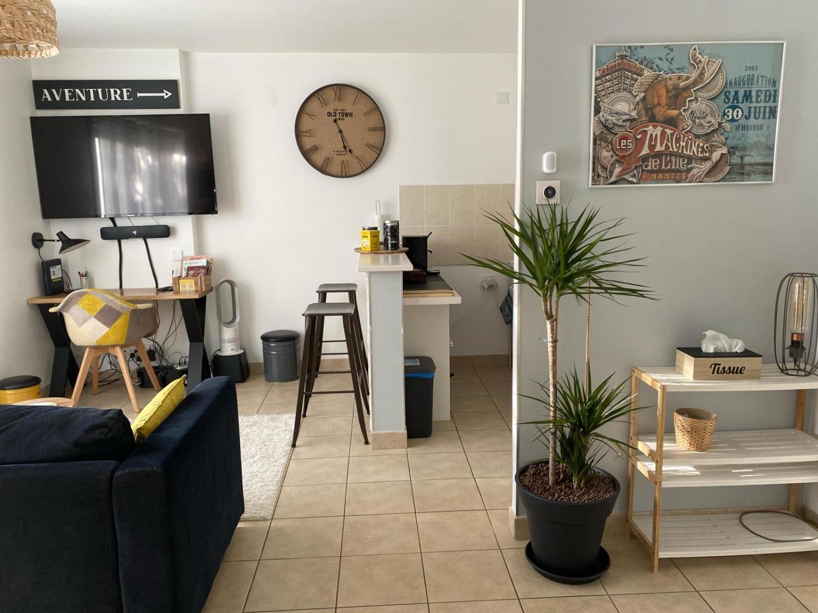 Appartement Cosy Jardin Des Plantes Avec Parking Nantes Kültér fotó